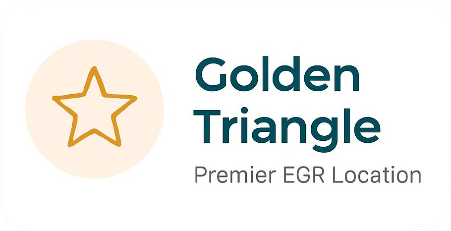 Golden Triangle Button