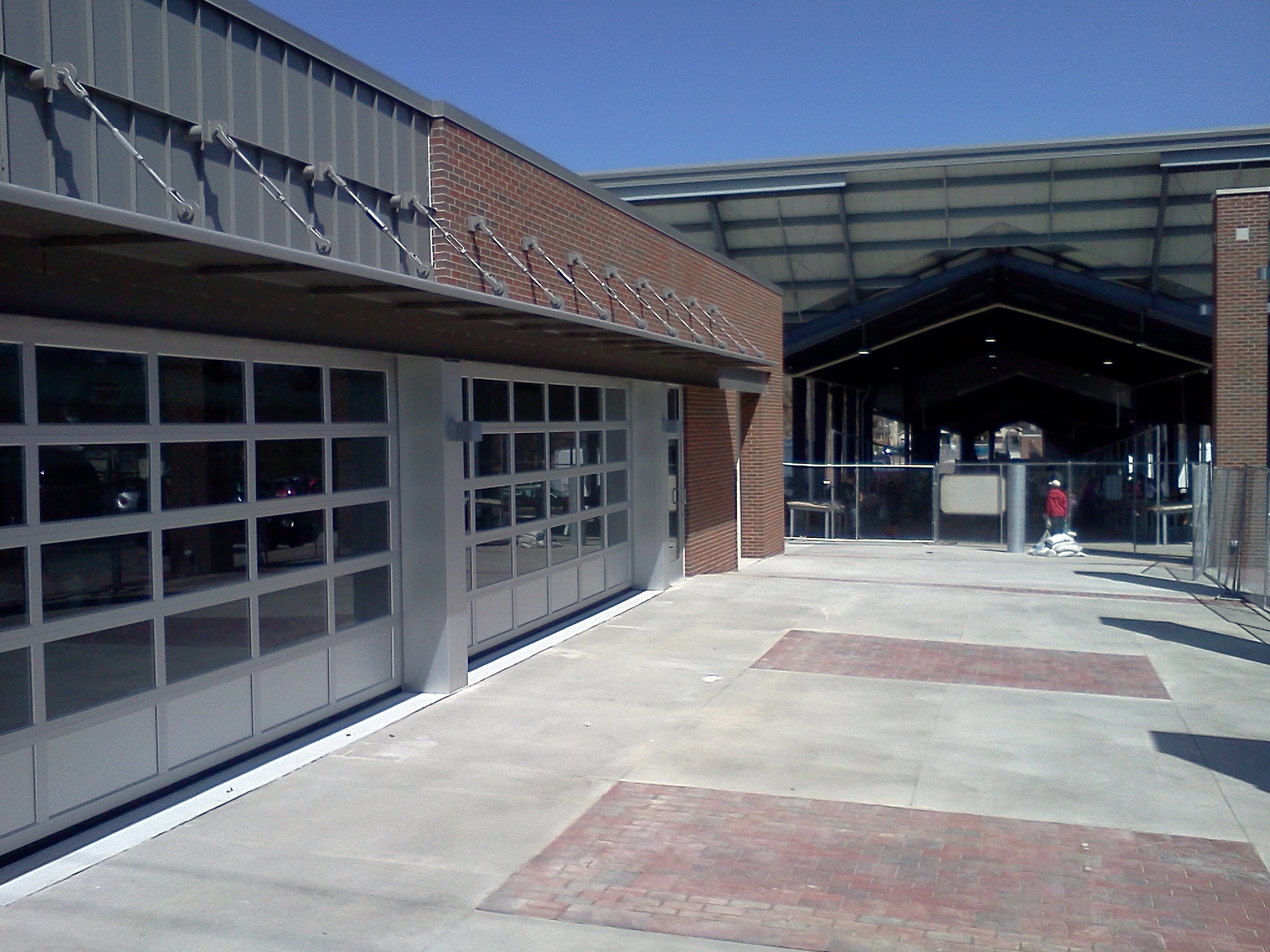 Fulton Street Farmers Market hall, photographed in 2013