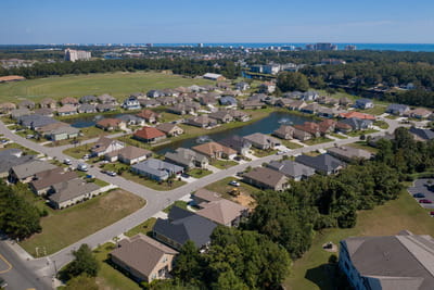 Tuscan Sands Aerial View | Barefoot Resort North Myrtle Beach