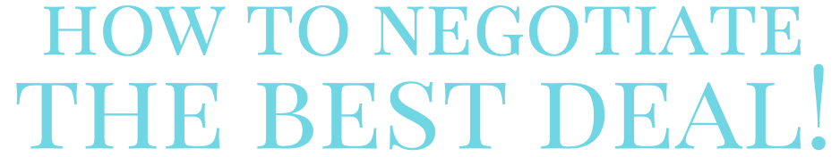 How to Negotiate the Best Deal | Myrtle Beach Real Estate