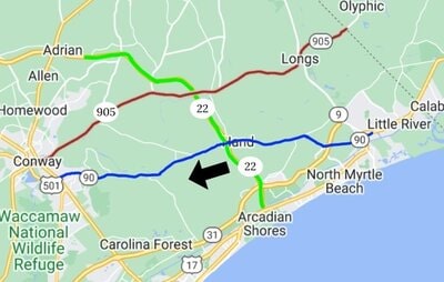 On Highway 90 - Conway Real Estate