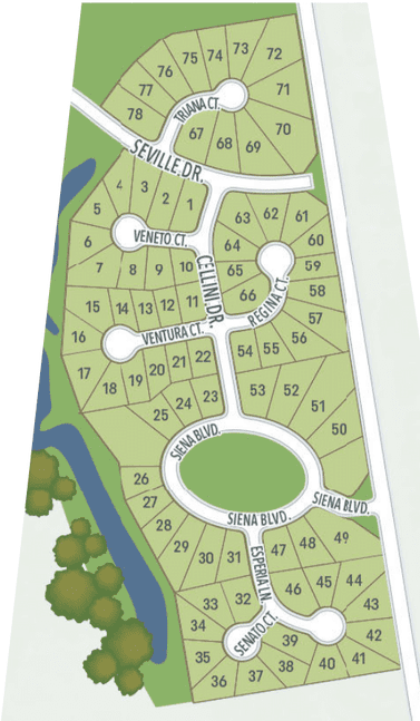 Siena Park Grande Dunes Map