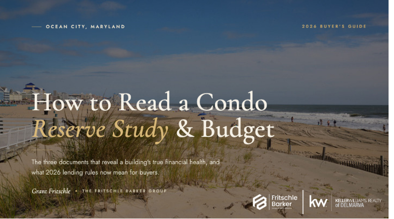 How to read an Ocean City MD condo reserve study and budget