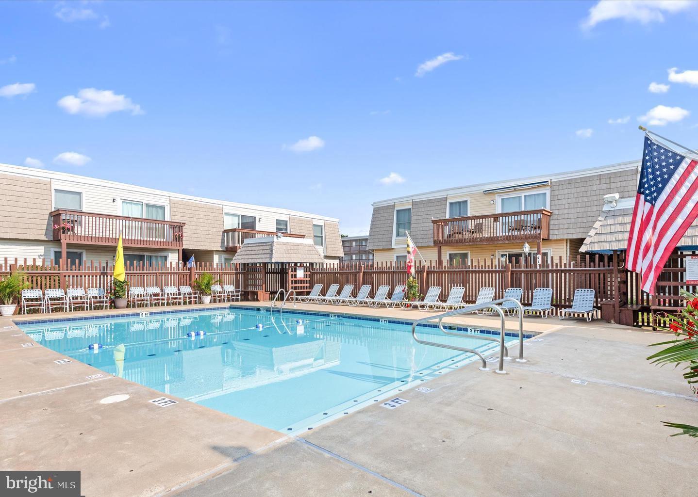 Gullway Villas bayside condo building exterior view, Ocean City, MD