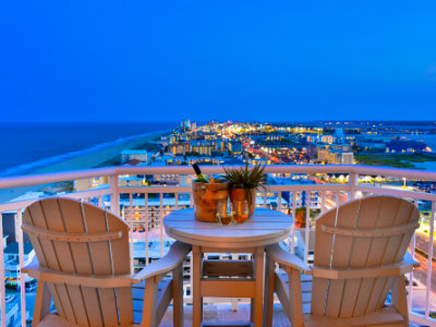 Oceanfront condo buildings in Ocean City MD often owned by out-of-state second-home and rental owners