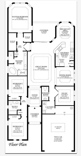 Serino Floor Plan