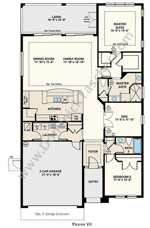 Carina Floor Plans