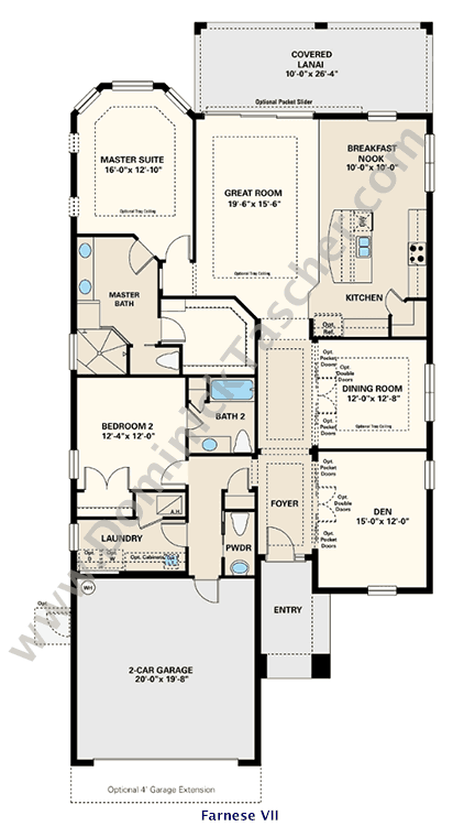 Farnese Floor Plan