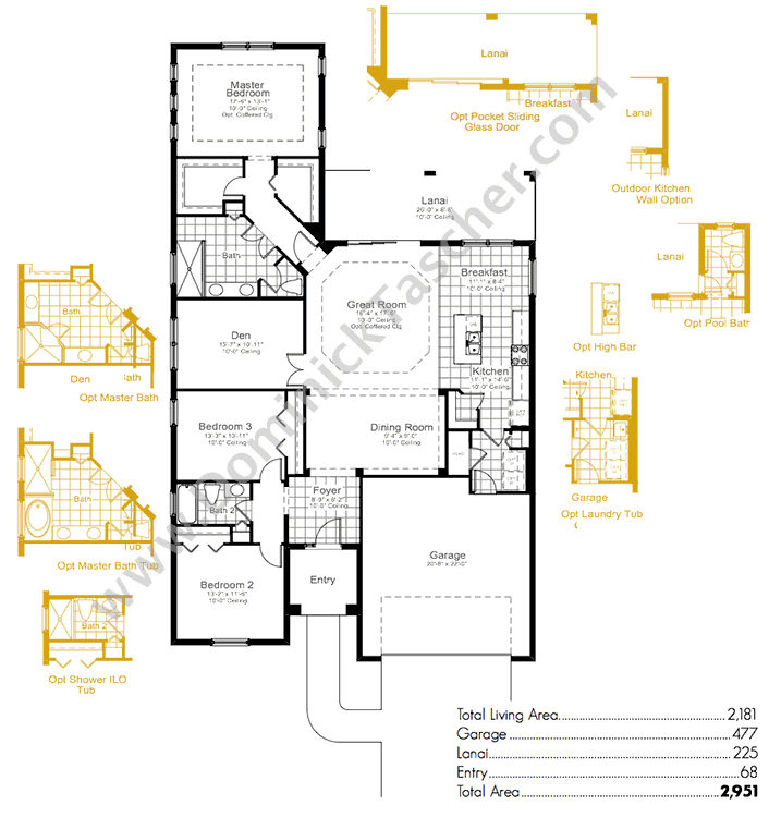Estero Place - Endless Summer Floor Plan
