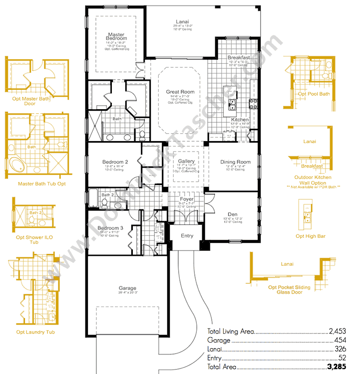 Estero Place - Seaglass Floor Plan