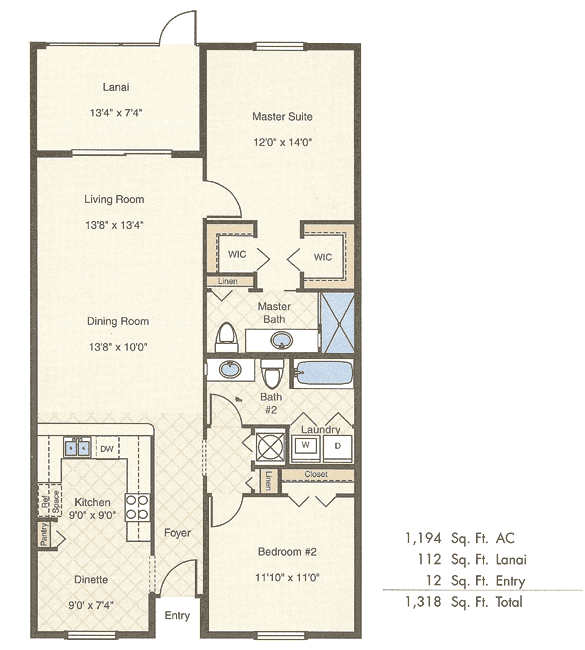 Heritage BayTerrace Condos Floor Plans