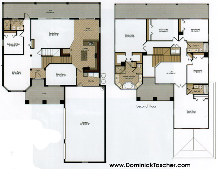 Heritage Bay Estate Homes Floor Plans