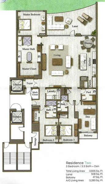 Kalea Bay 100 - Residence Two