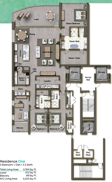 Kalea Bay - 200 - Residence One
