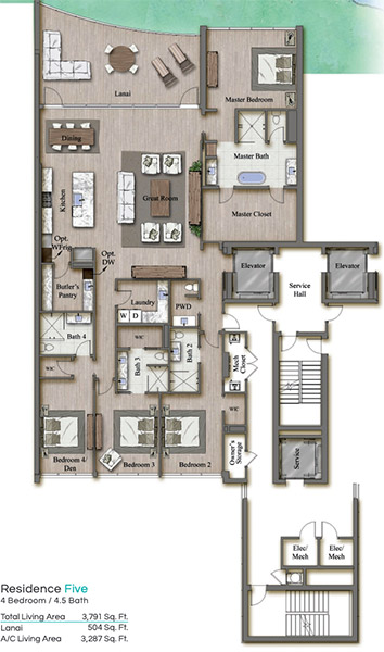 Kalea Bay - 200 - Residence Five