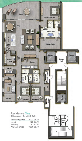 Kalea Bay - 300 - Residence One