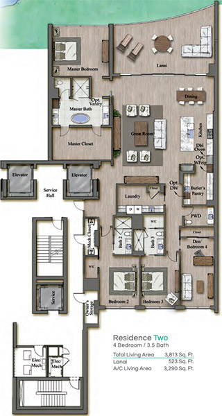 Kalea Bay - 300 - Residence Two
