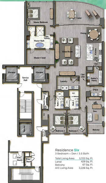 Kalea Bay - 300 - Residence Six