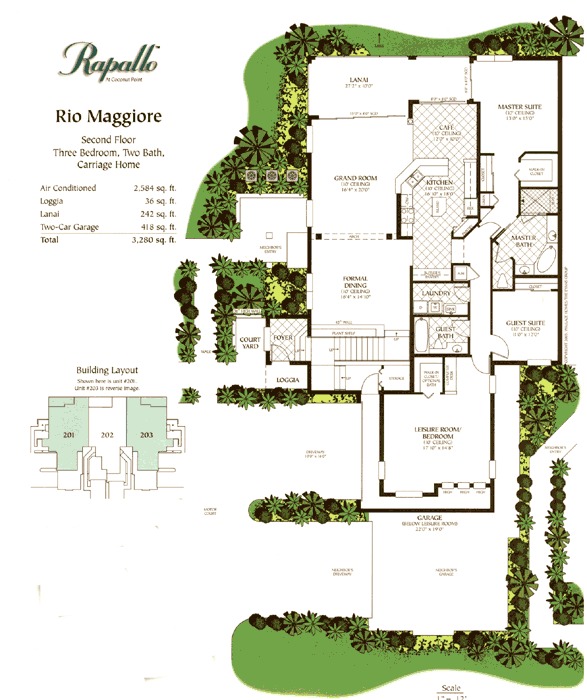 Rapallo Carriage Homes Floor Plans. Rapallo Estero