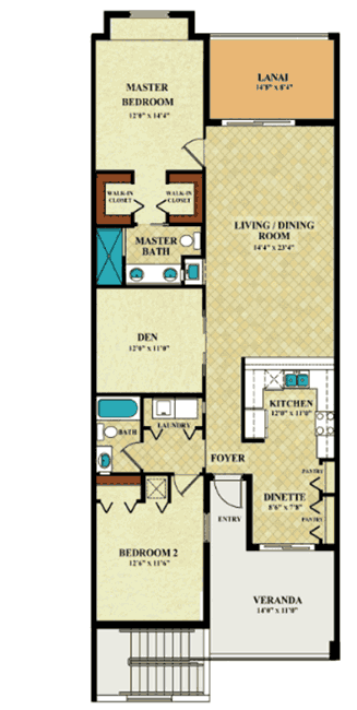 Bromelia Floor Plan
