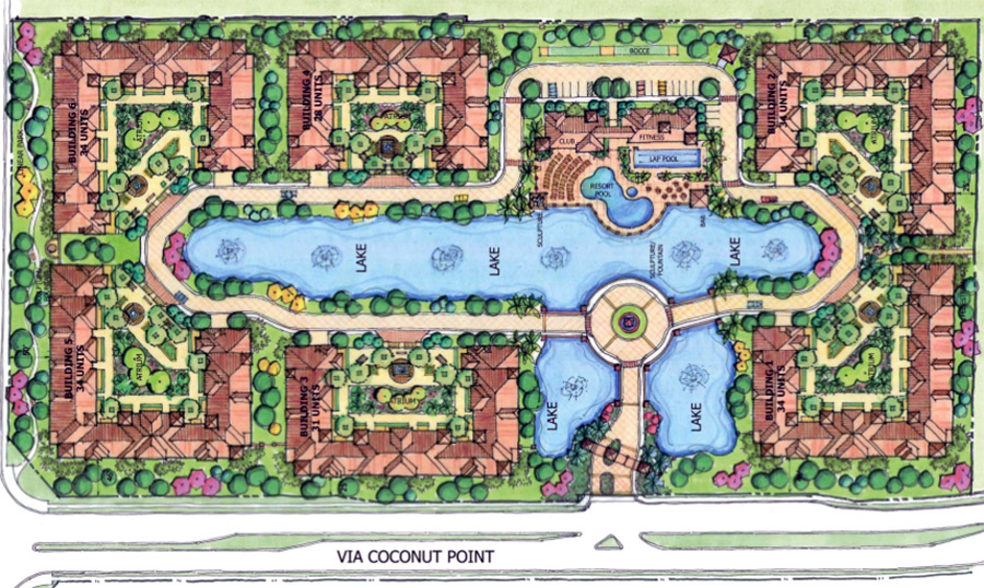 Genova Estero SIte Map and Floor Plans