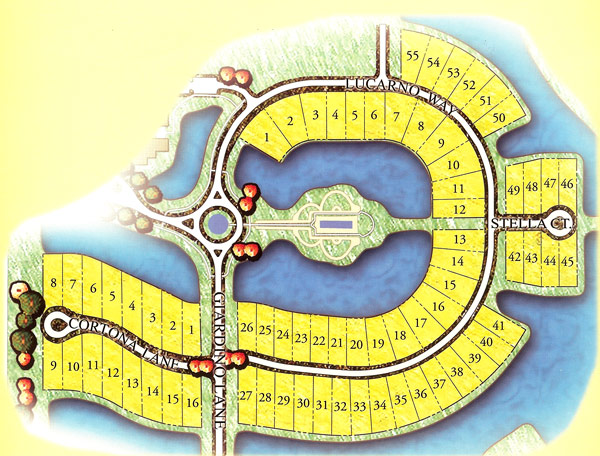 Lucarno Mediterra Site Map