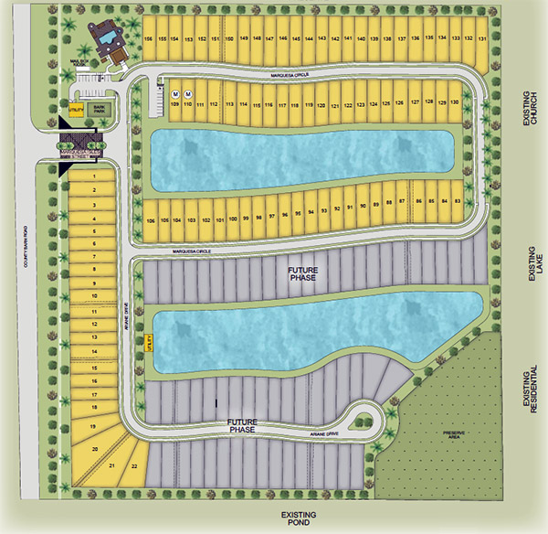 Marquesa isles - SIte Map
