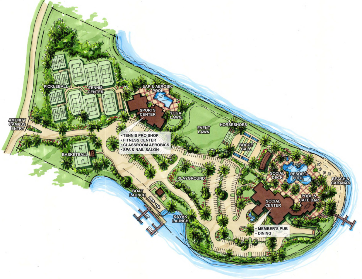 WildBlue - Amenities Site Map