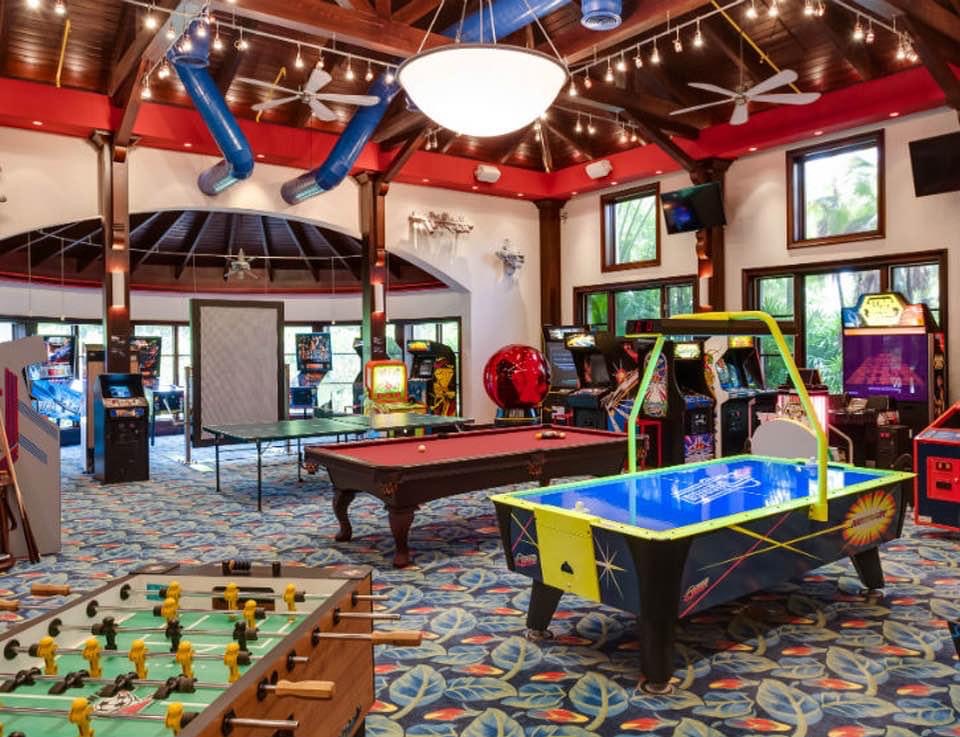 Game Room Greenfield Waters Realty Real Estate Eric Gunther Realtor Palm Beach