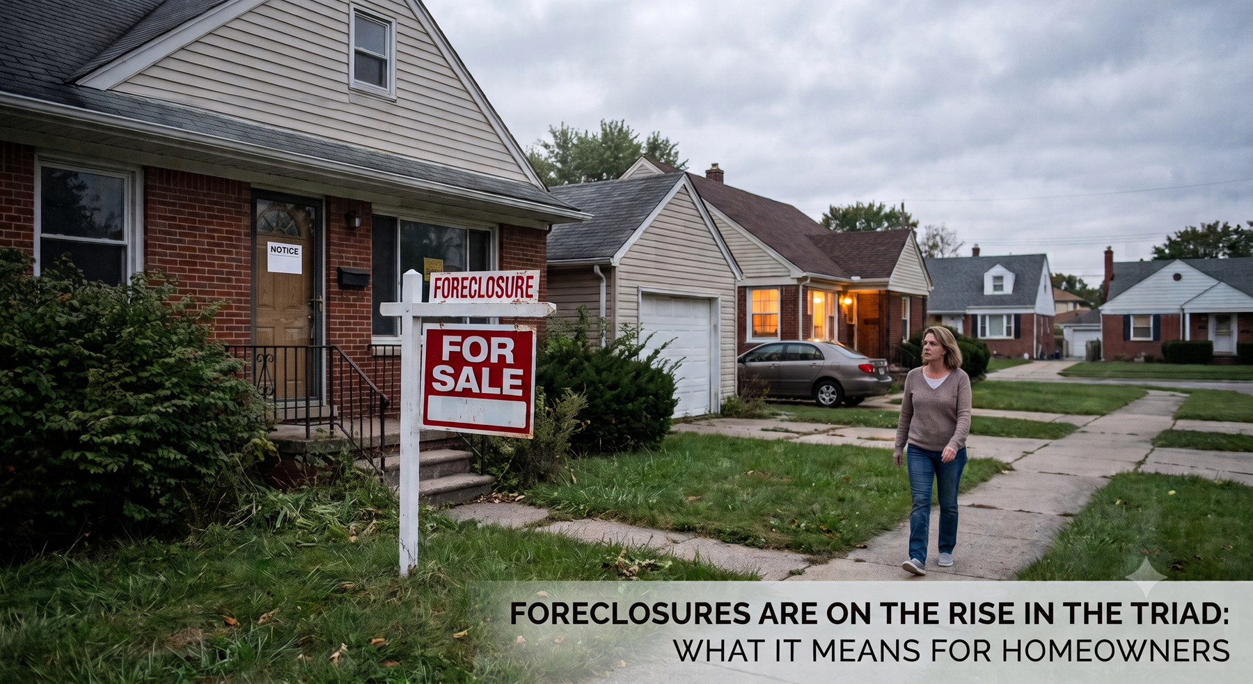 Triad Foreclosures on the Rise