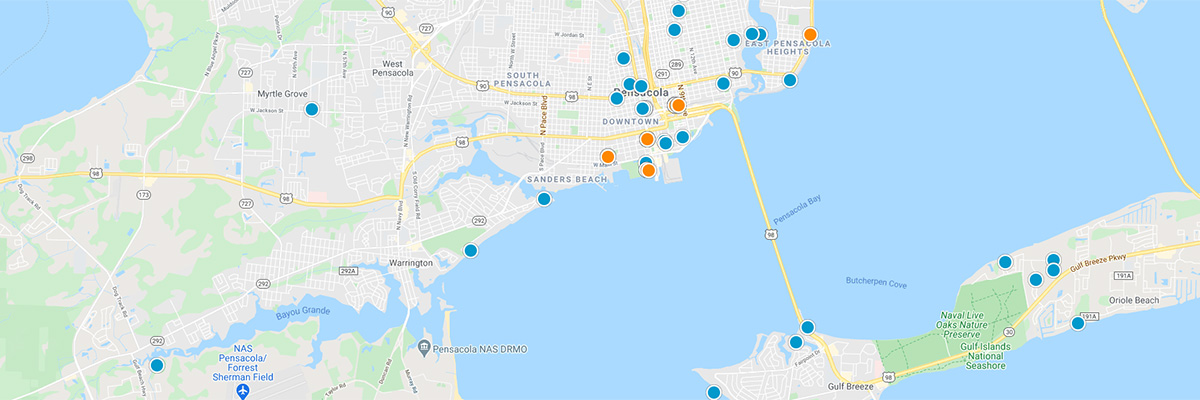 Interactive Map Search