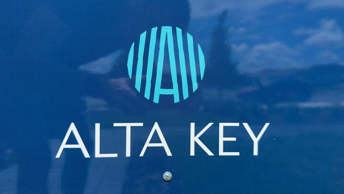 Alta Key entrance sign at Babcock Ranch