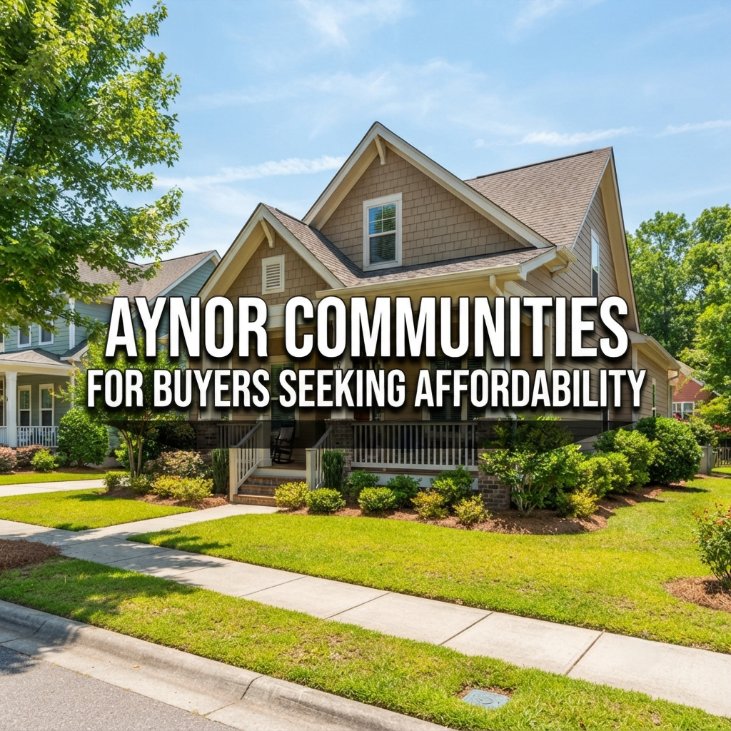 Aynor Communities for Buyers Seeking Affordability