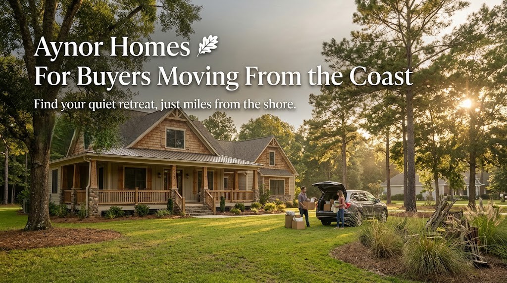 Aynor Homes for Buyers Moving From the Coast
