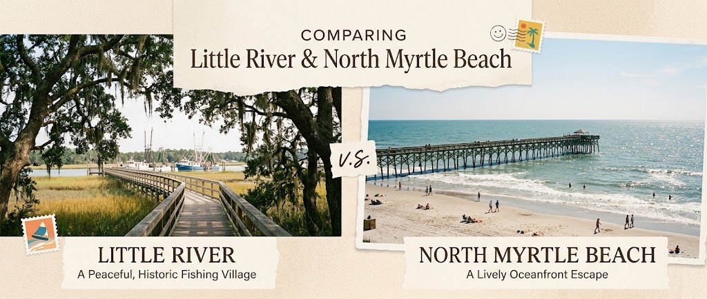 Comparing Little River and North Myrtle Beach