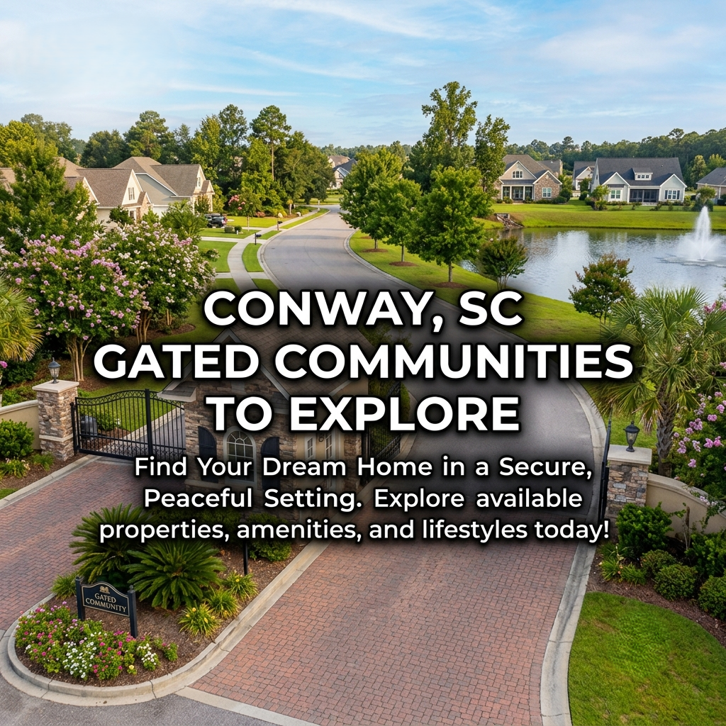 Conway, SC Gated Communities to Explore