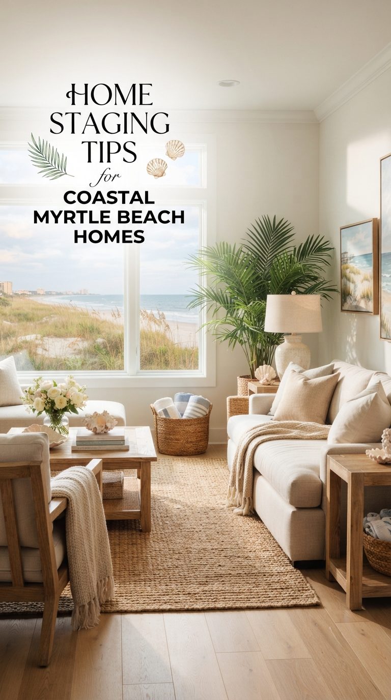 Home Staging Tips for Coastal Myrtle Beach Homes