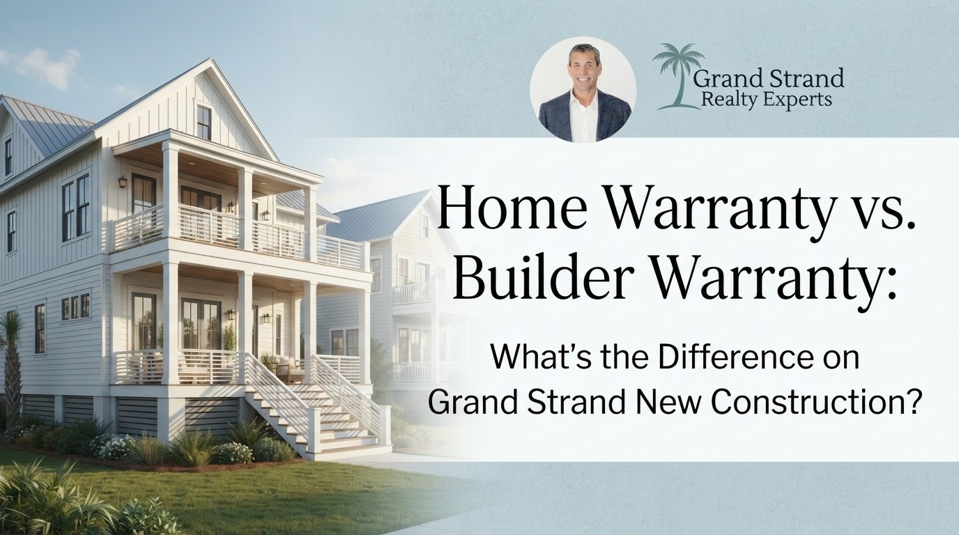Home Warranty vs. Builder Warranty: What's the Difference on Grand Strand New Construction? 