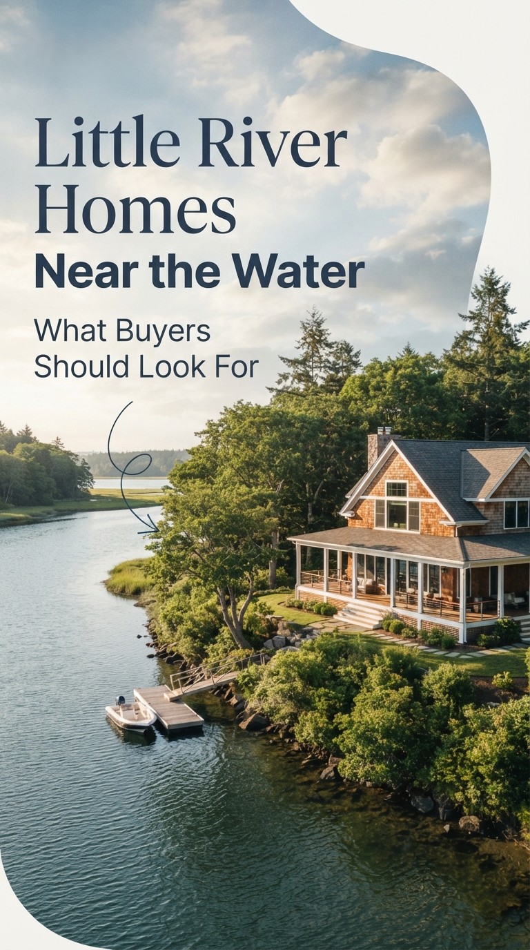 Little River Homes Near the Water: What Buyers Should Look For