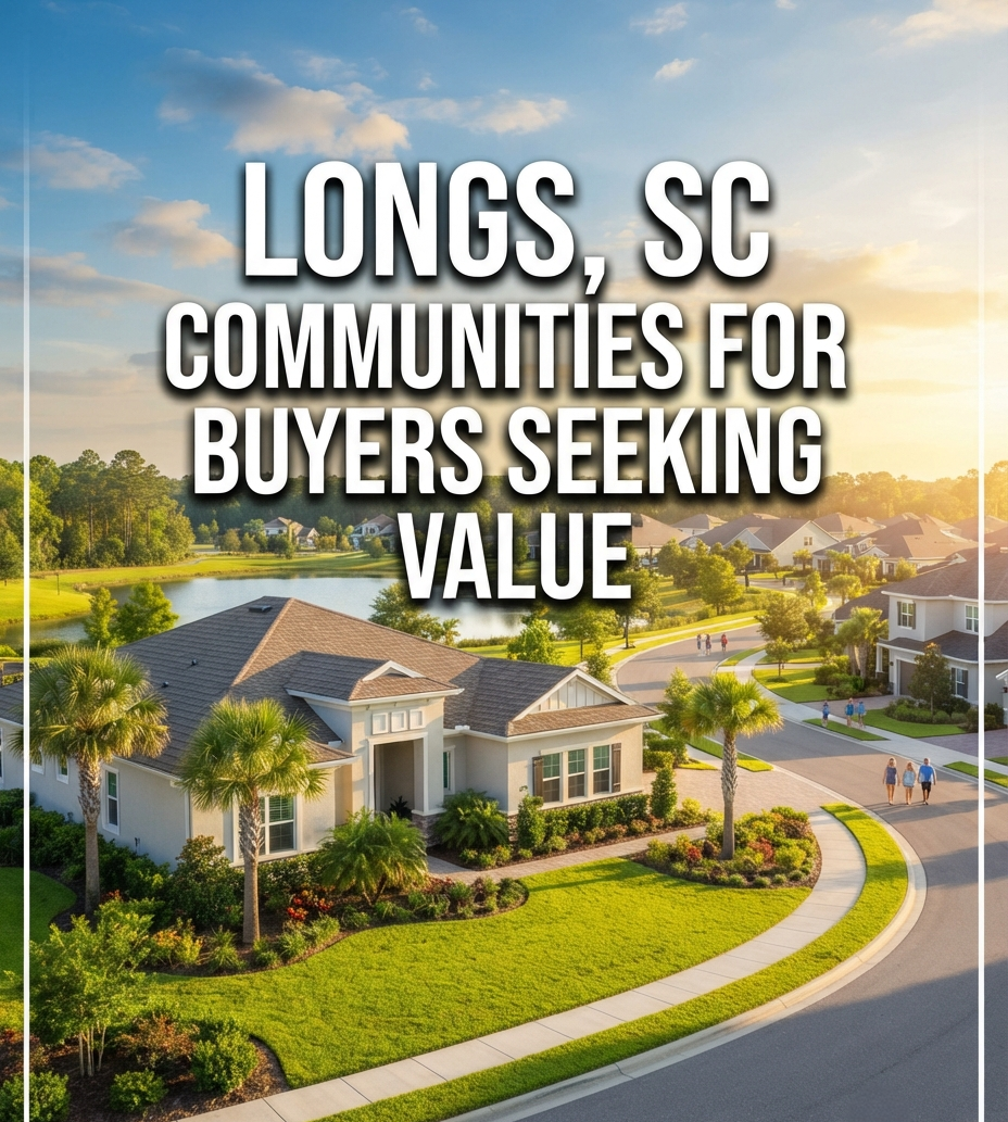  Longs, SC Communities for Buyers Seeking Value