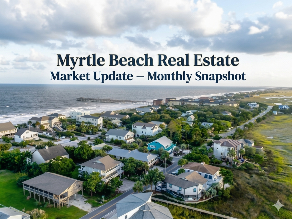 Myrtle Beach Real Estate Market Update – Monthly Snapshot