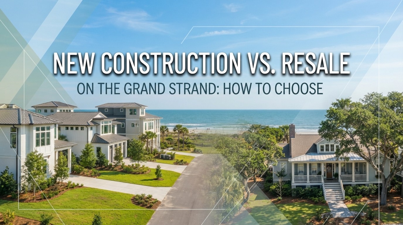 New Construction vs. Resale on the Grand Strand: How to Choose