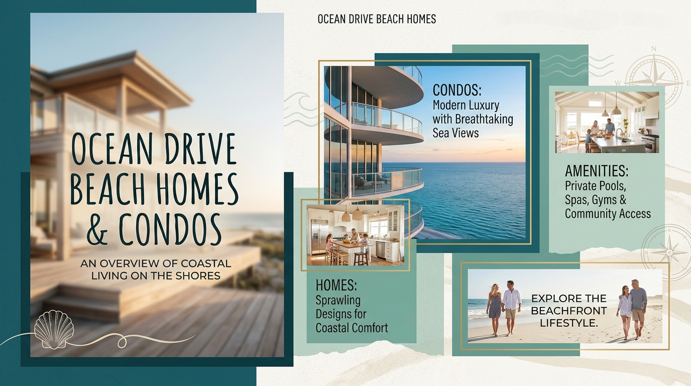 Ocean Drive Beach Homes and Condos Overview