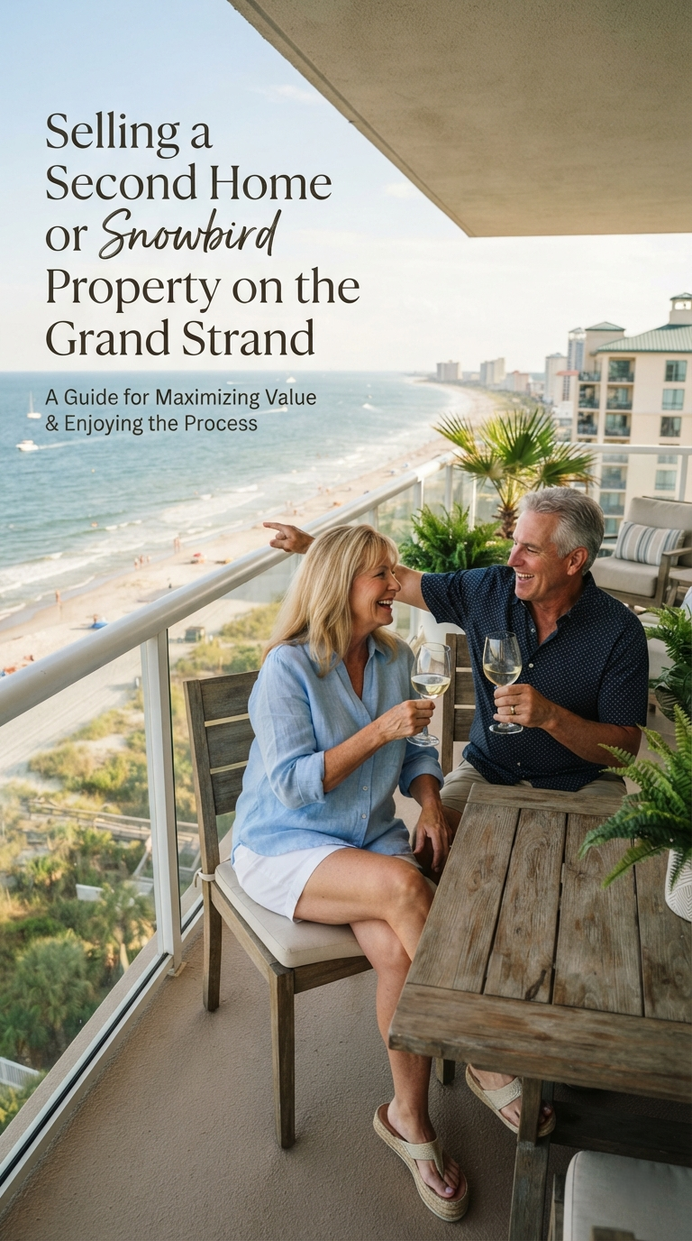 Selling a Second Home or Snowbird Property on the Grand Strand