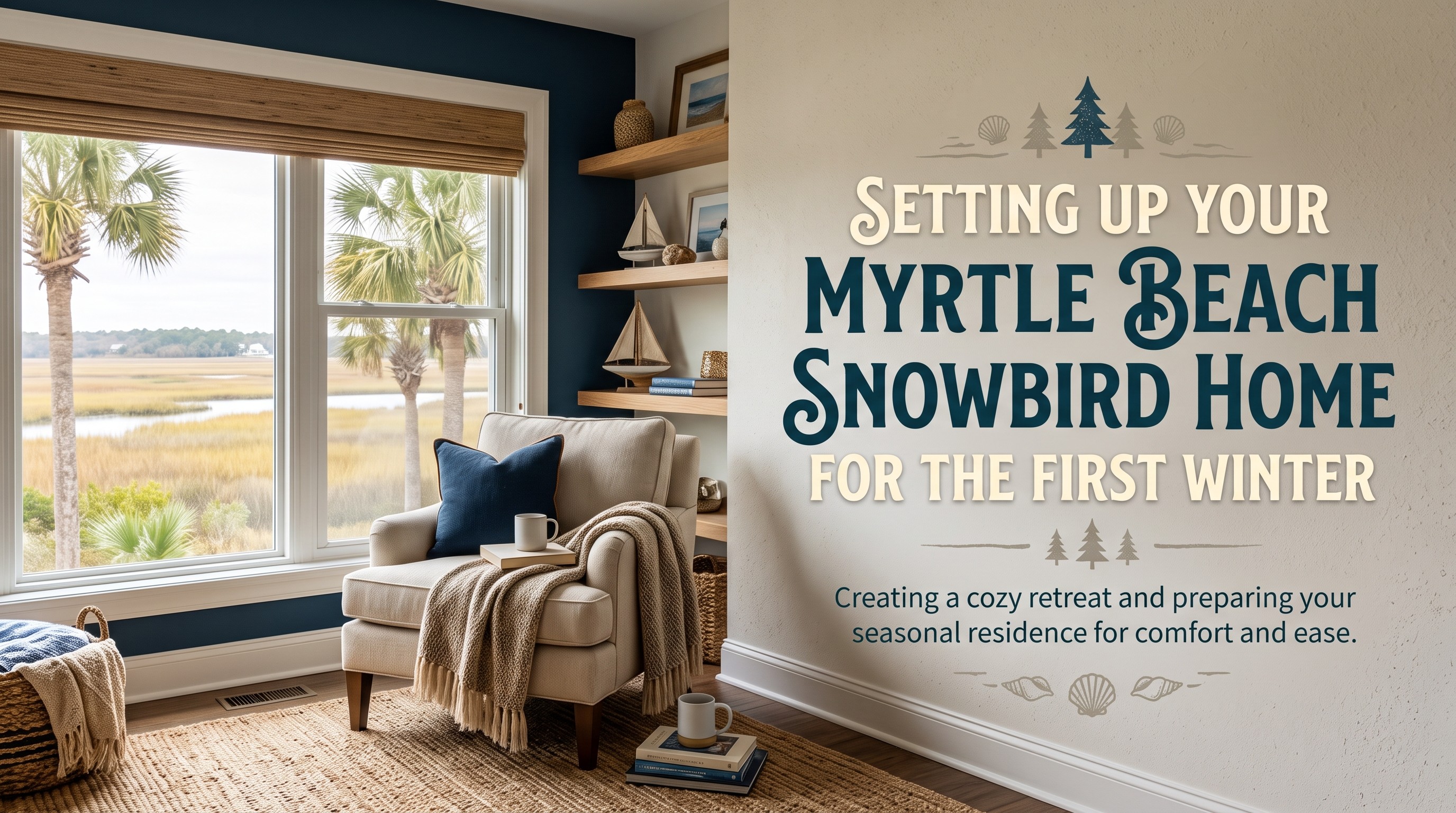 Setting Up Your Myrtle Beach Snowbird Home for the First Winter