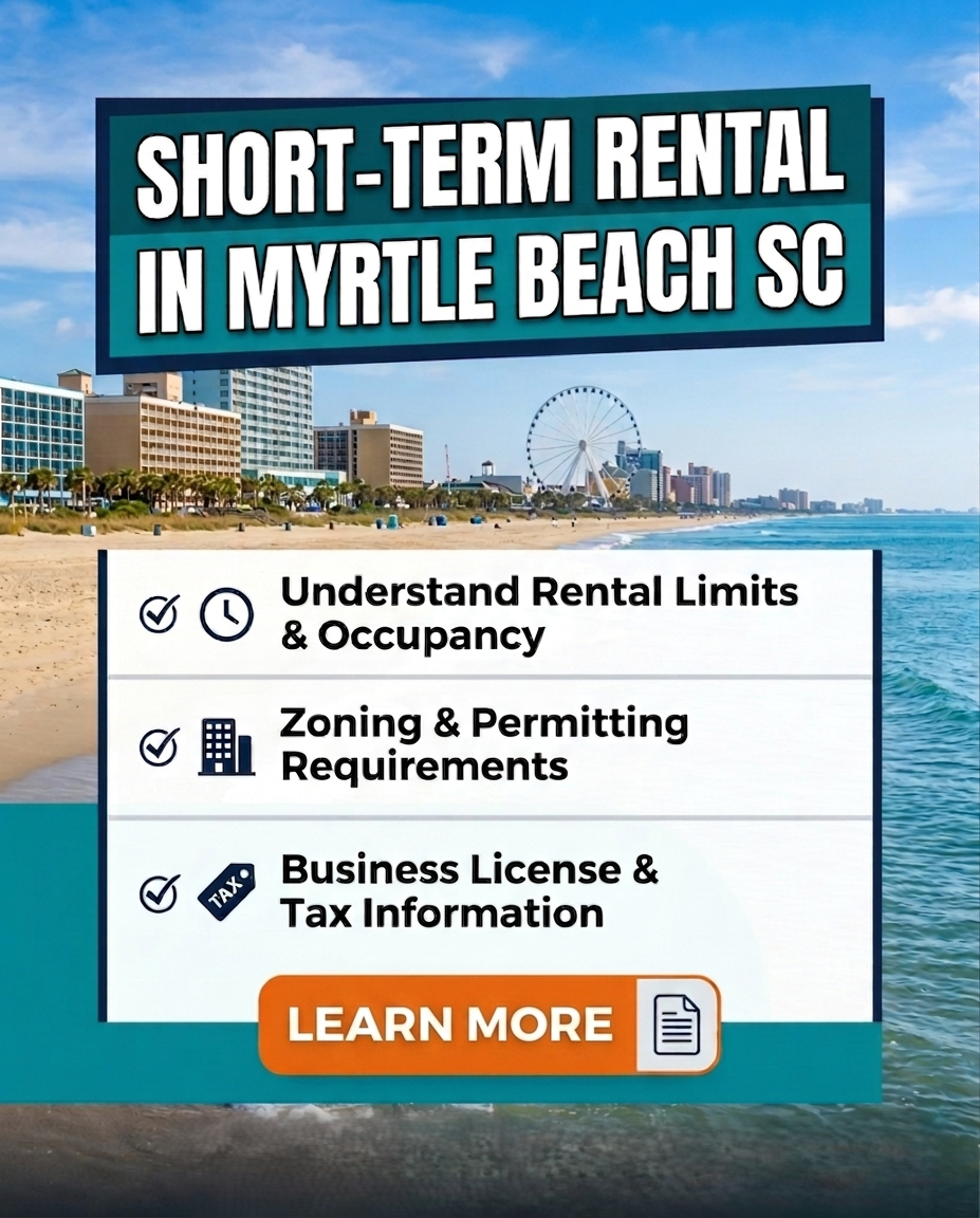 Short-Term Rental Rules in Myrtle Beach SC