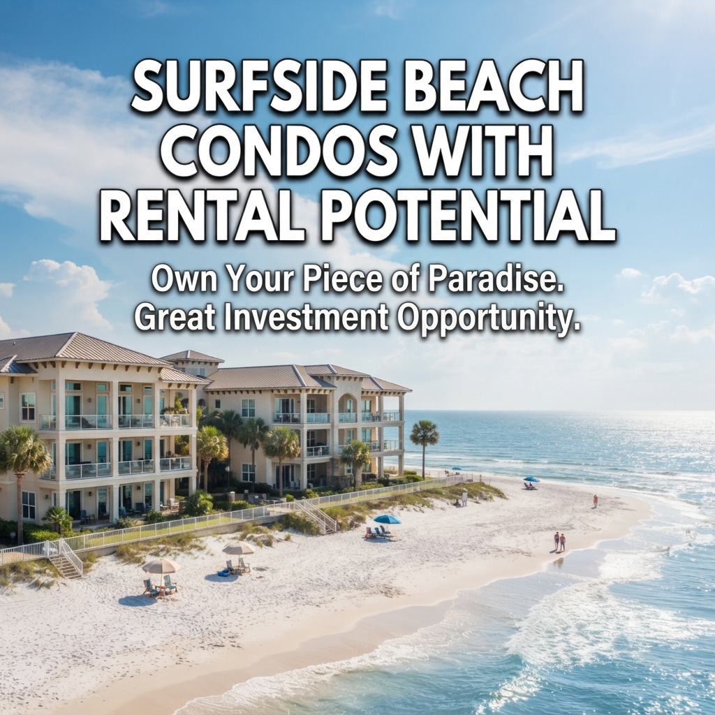  Surfside Beach Condos With Rental Potential