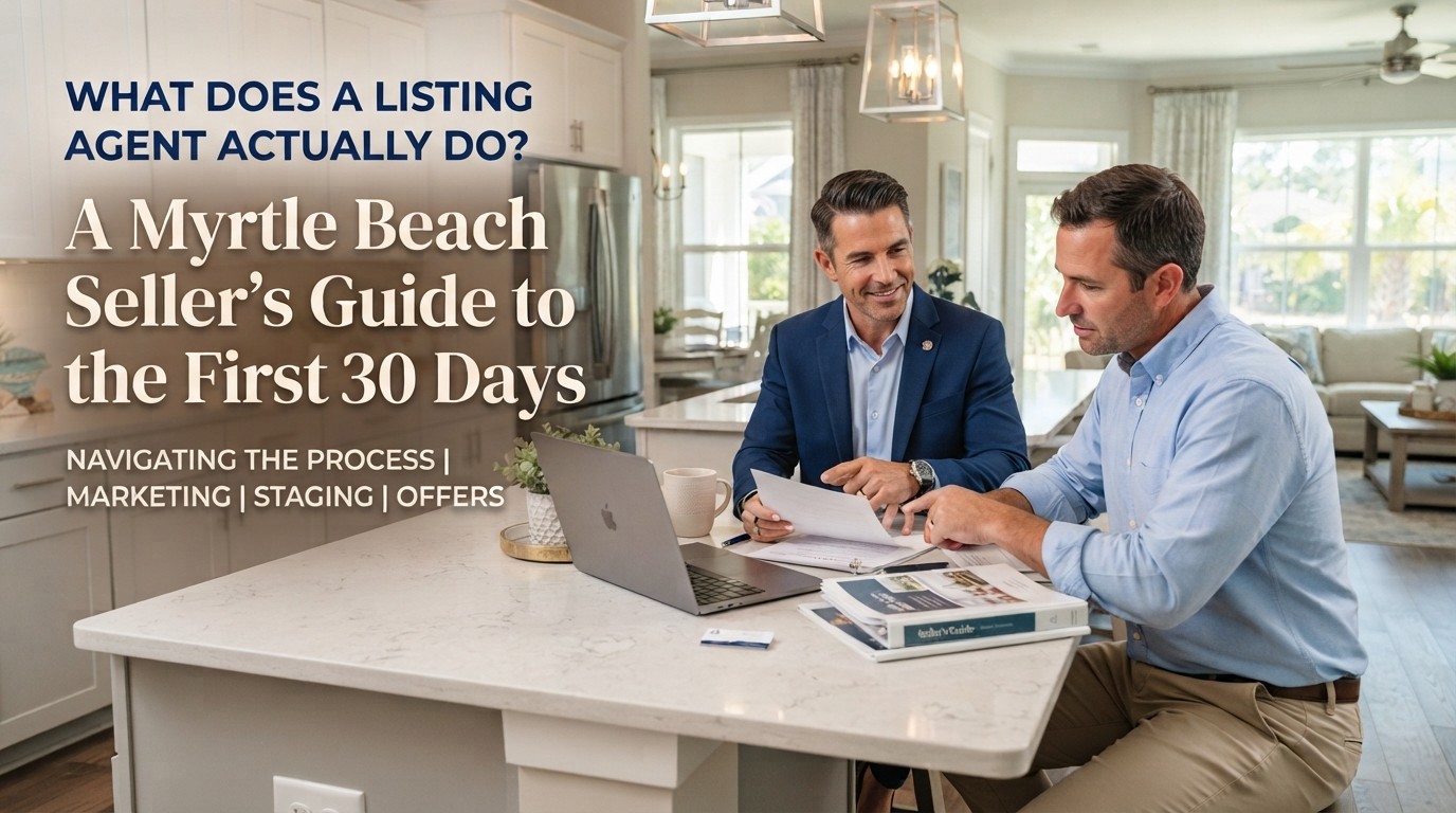 What Does a Listing Agent Actually Do? A Myrtle Beach Seller's Guide to the First 30 Days