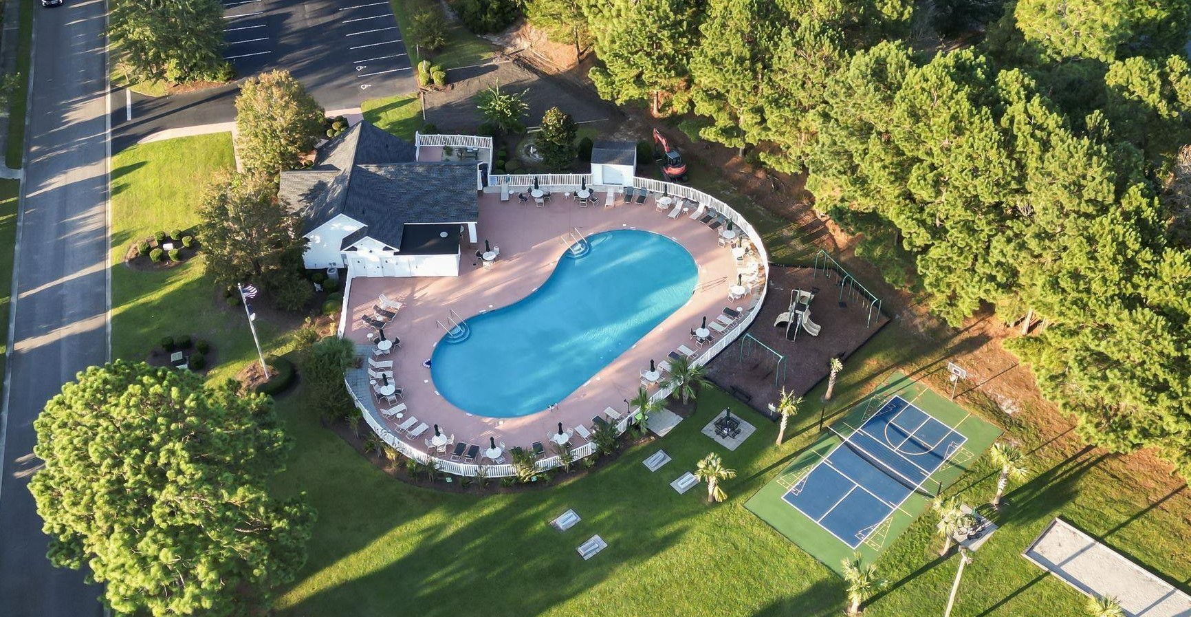 Pool in Hillsborough Subdivision, Conway