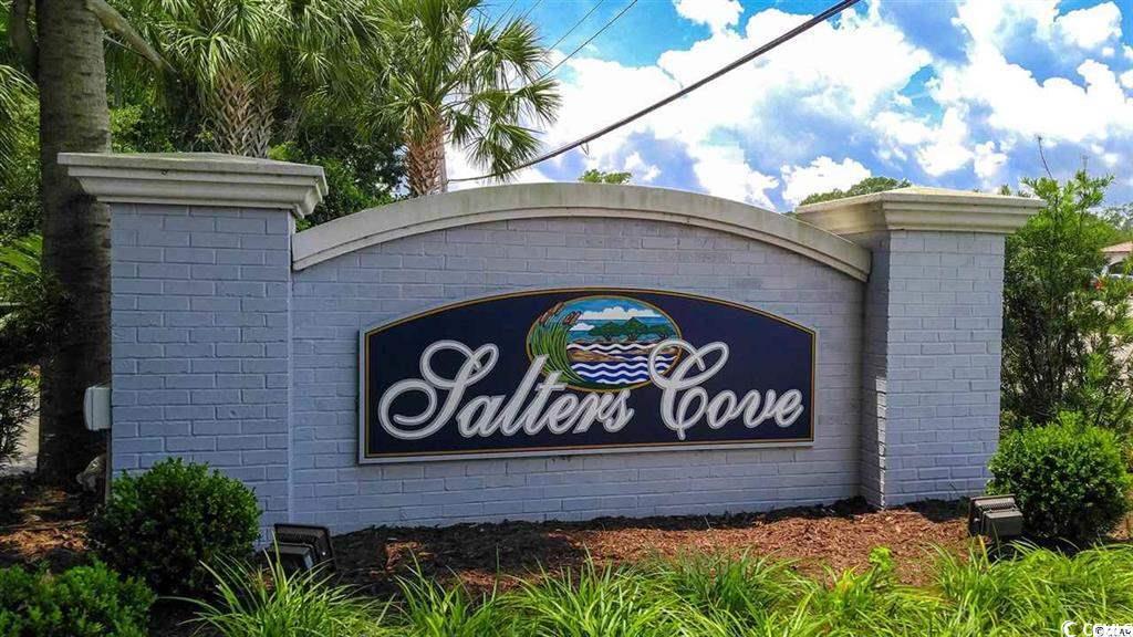 Salters Cove Entrance Sign, Garden City Beach SC